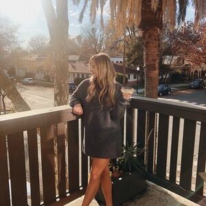 Wilfred Charcoal Knit Sweater